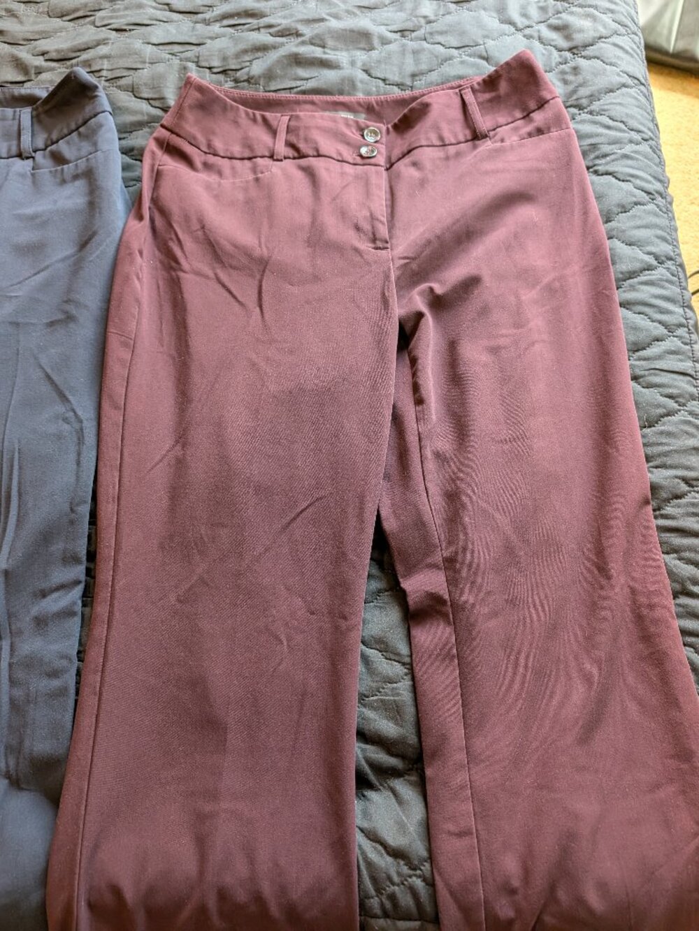 Wide leg dress pants